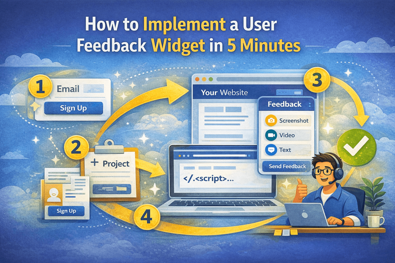 Developer implementing code on laptop